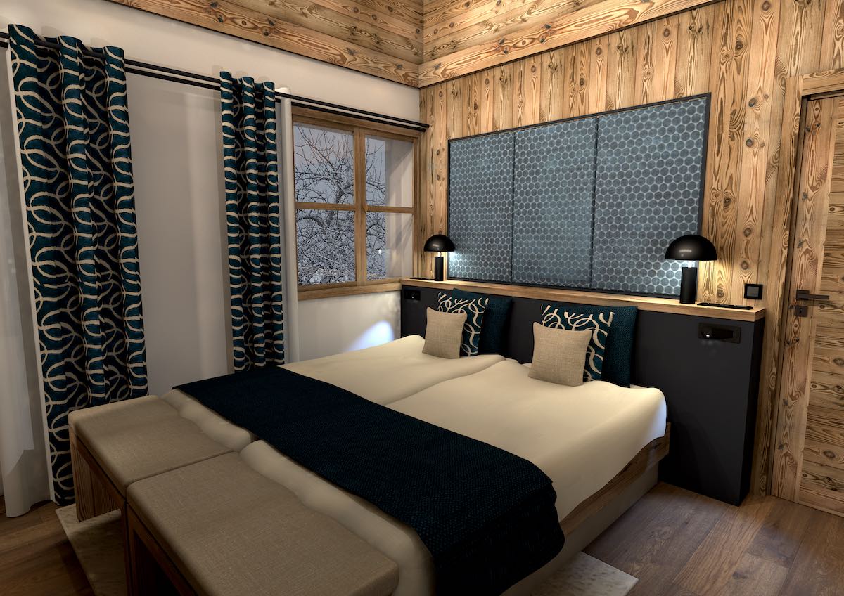 Chalet Jardin d'Angèle | Chambre d'Hôtes Courchevel Gentiane renovation