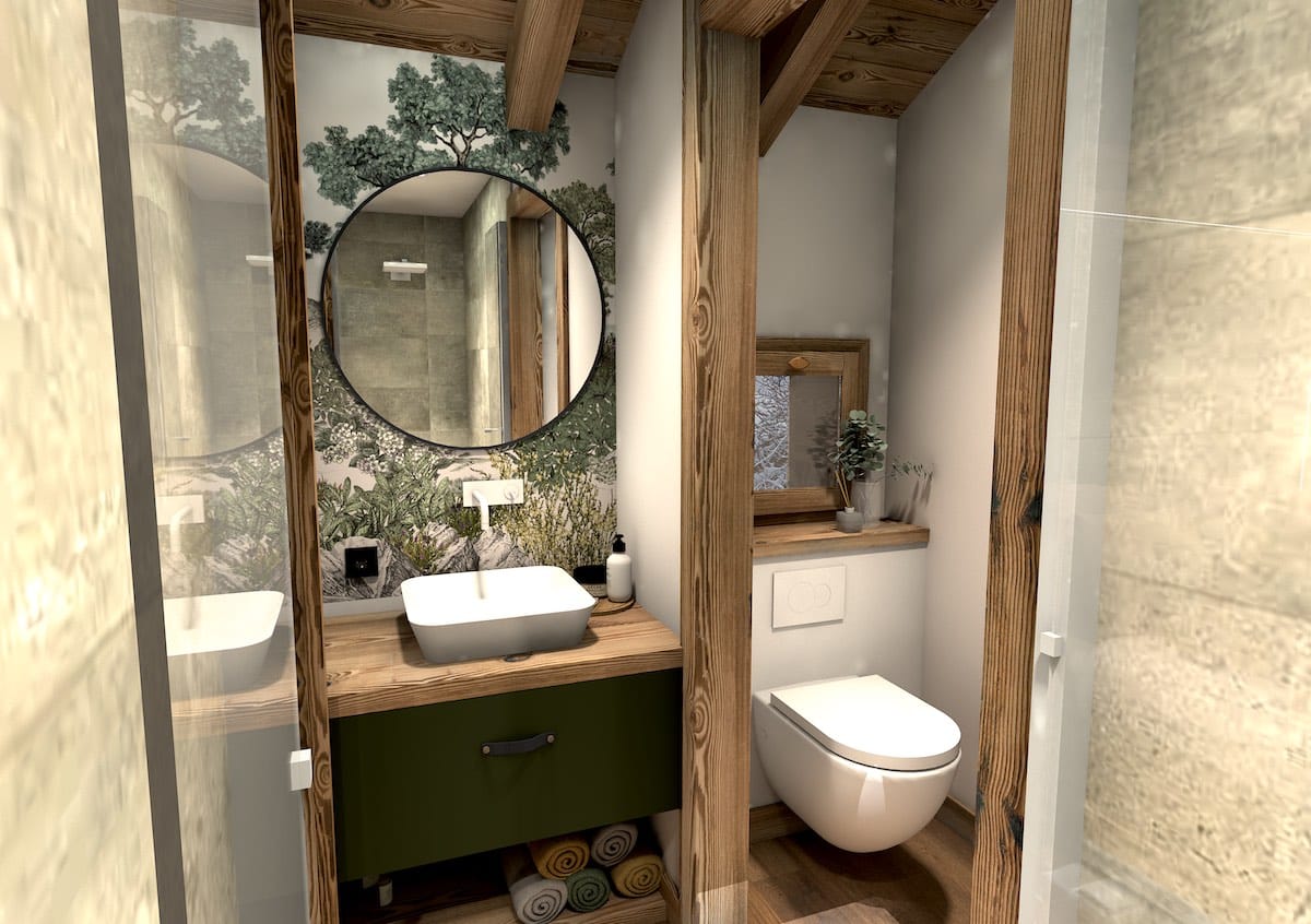 Chalet Jardin d'Angèle | Chambre d'Hôtes Courchevel renovation