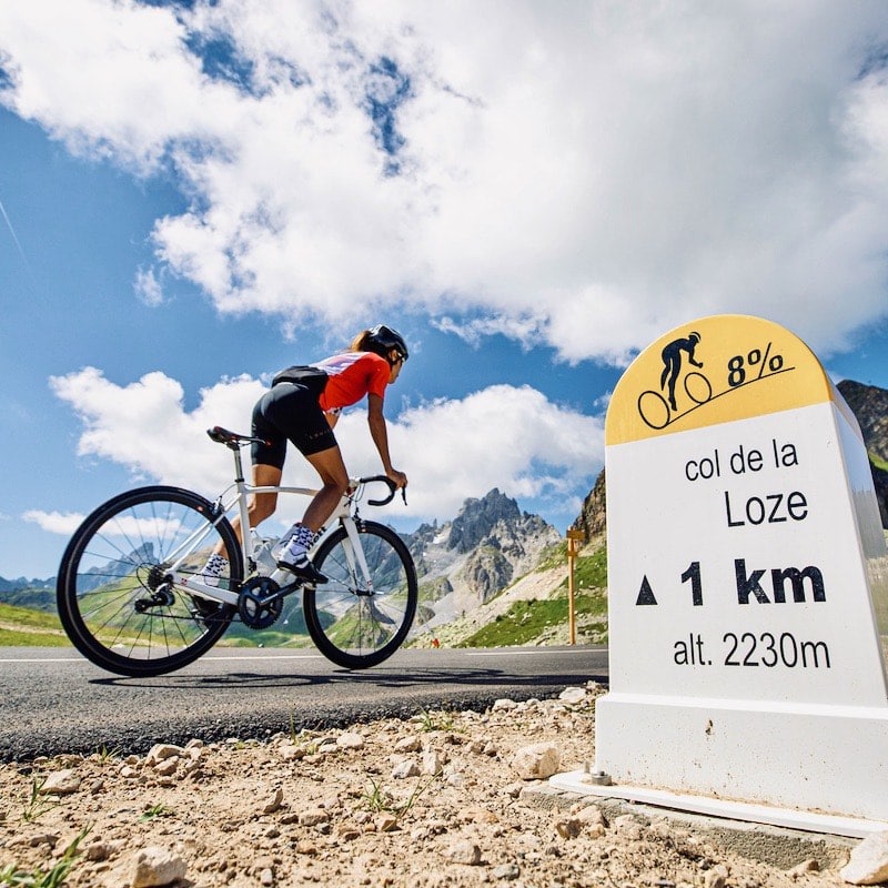 Chalet Jardin d'Angèle | Chambre d'Hôtes Courchevel vélo col de la loze