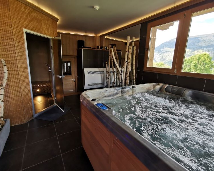 Chalet Jardin d'Angèle | Chambre d'Hôtes Courchevel hammam