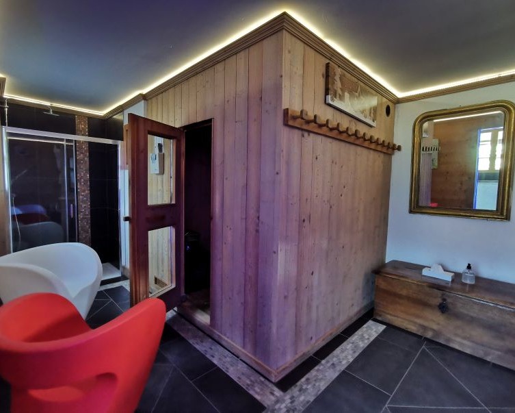 Chalet Jardin d'Angèle | Chambre d'Hôtes Courchevel sauna