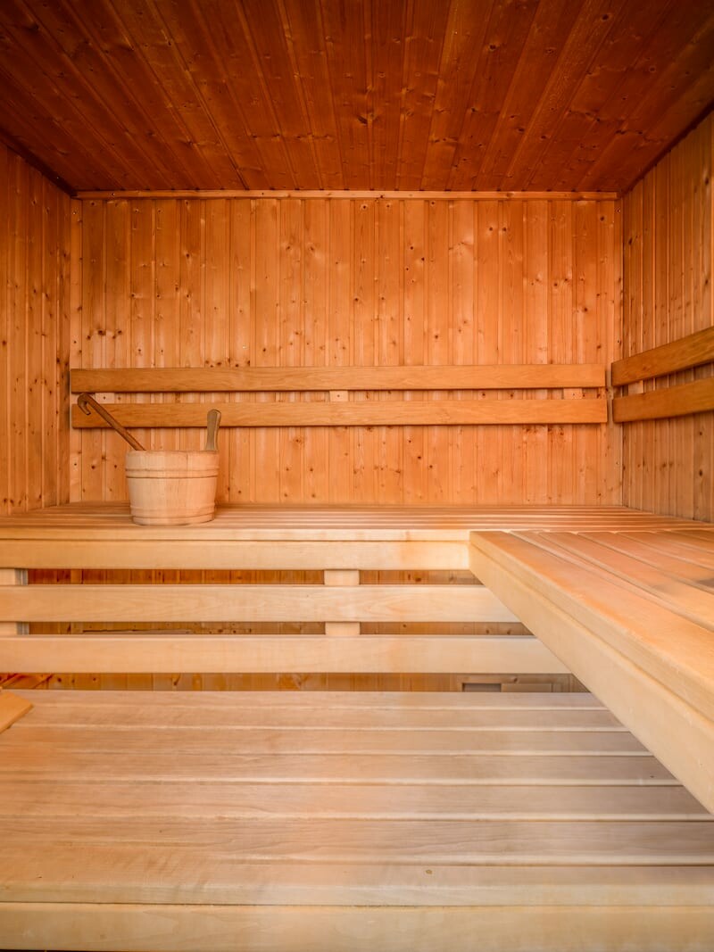 Chalet Jardin d'Angèle | ©Richard Roberts, sauna