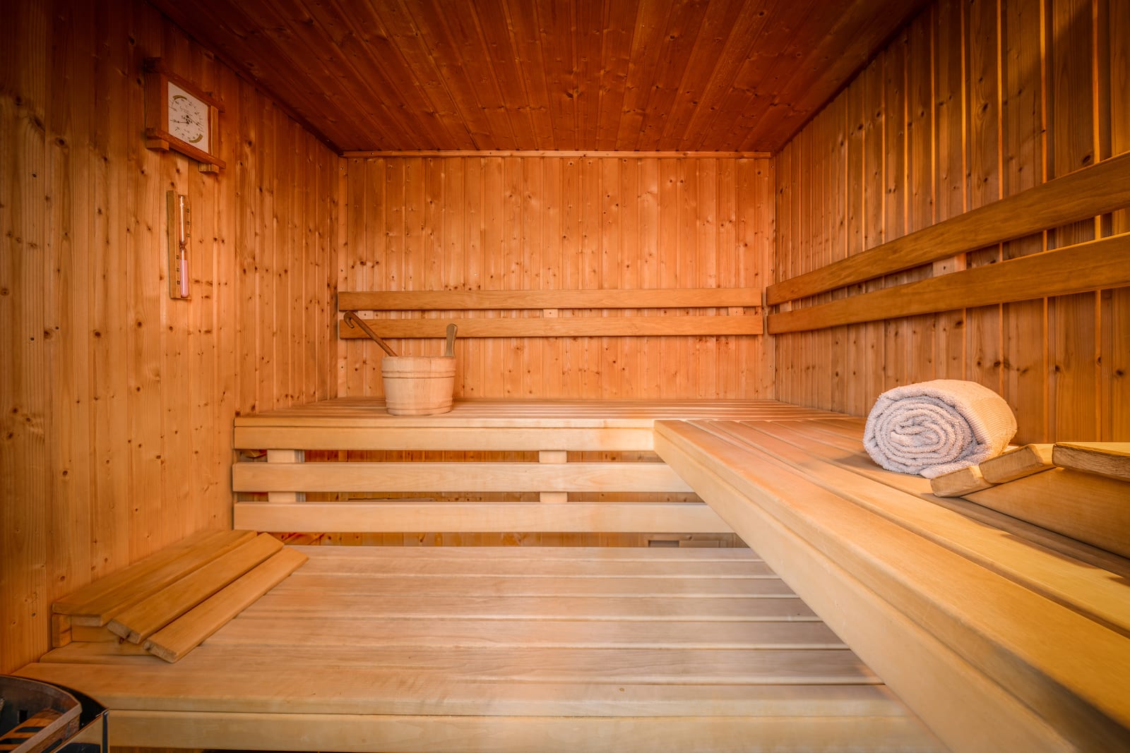 Chalet Jardin d'Angèle | ©Richard Roberts, sauna